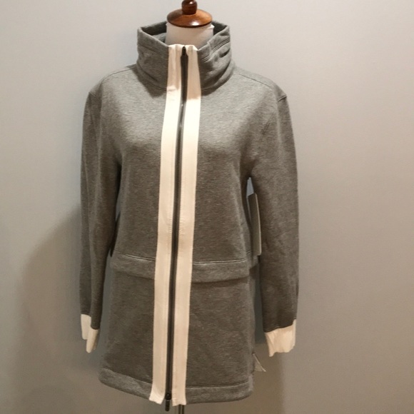 Lululemon women light as warmth jacket gray white - Picture 3 of 8